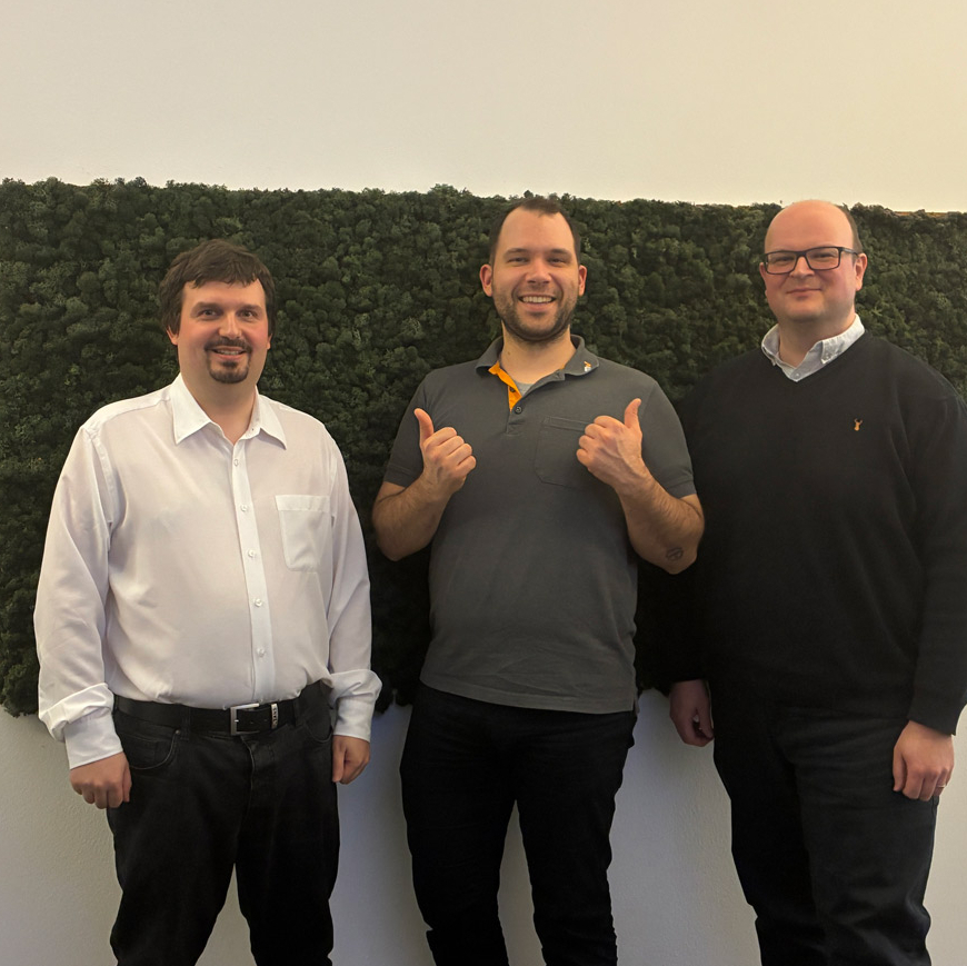 Moderator Jens Schneider im Gespräch mit Markus Roth, 1. Vorsitzender des Vereins FTM-Depot5 Rhein-Neckar e.V. und Markus Alex vom Verein IGN Rhein-Neckar e.V. 