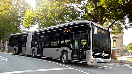 Mercedes-Benz eCitaro G mit vollelektrischem Antrieb.