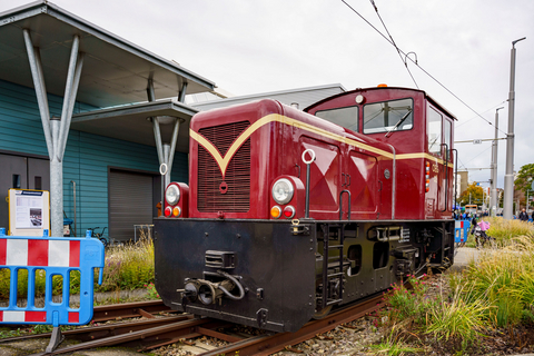 rnv: Tag der offenen Tür 2022 Eine Oldtimer-Bahn beim Tag der offenen Tür 2022 der rnv auf dem Betriebshof.