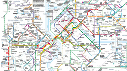 Liniennetzplan Mannheim-Ludwigshafen ab 1. Juni 2026 mit Stadtbahnlinien, Buslinien und Haltestellen