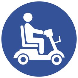 E-Scooter-Icon zur Kennzeichnung von Bussen