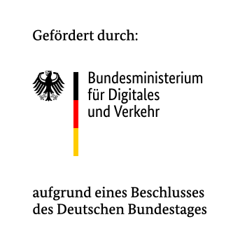 Logo "Bundesministerium für Digitales und Verkehr"