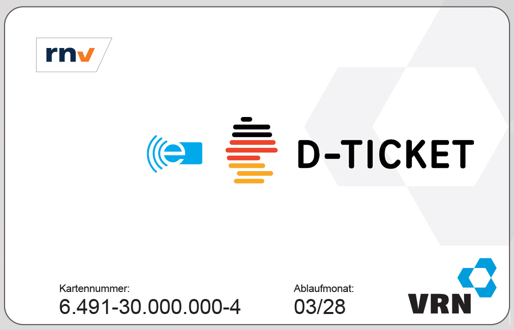 Deutschlandticket FAQ zur Umstellung auf die Chipkarte · rnv Online